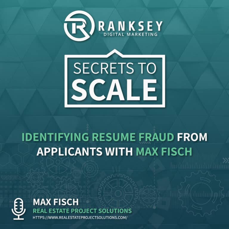 078 - Identifying Resume Fraud From Applicants With Max Fisch