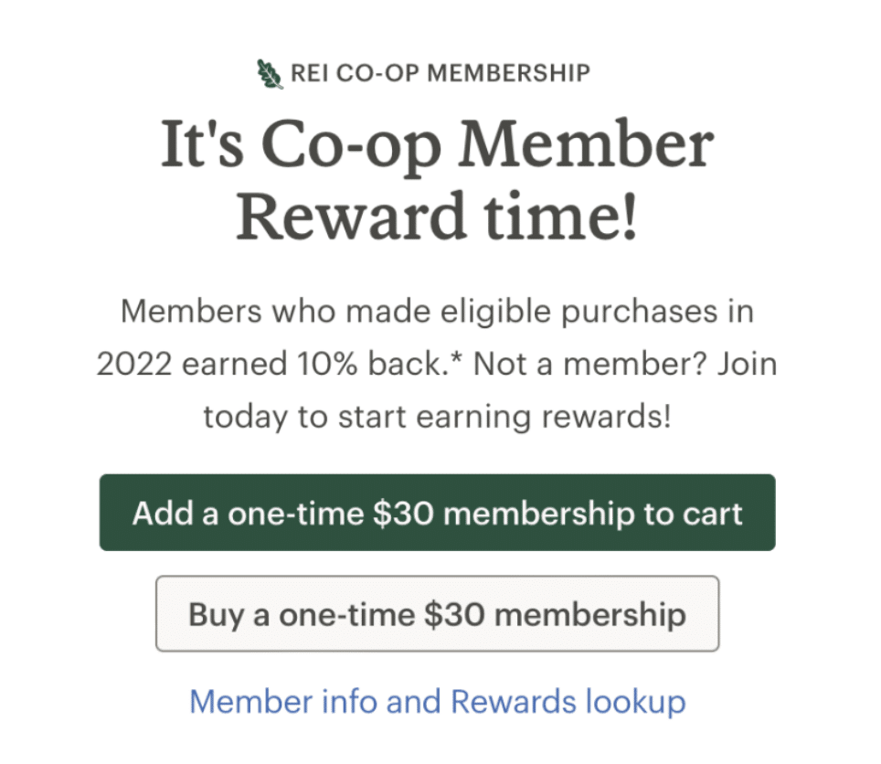 REI-Membership