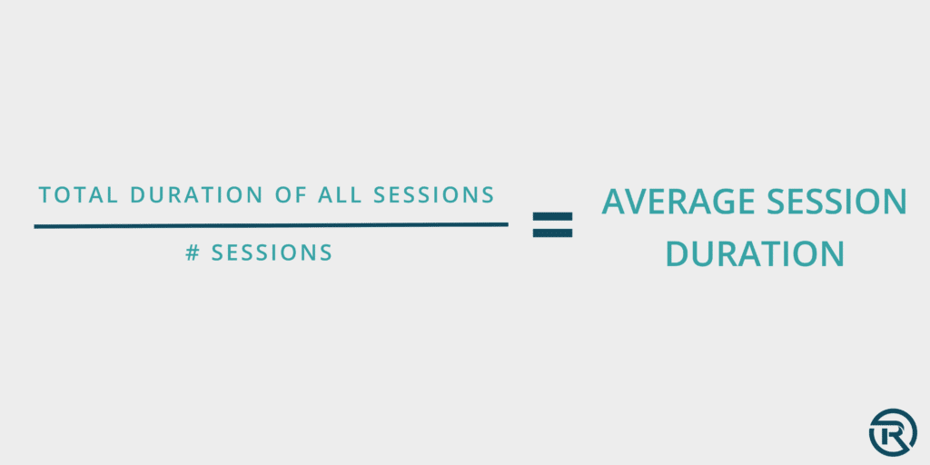 average session duration formula