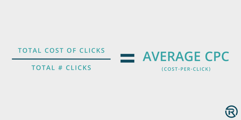 average cost per click formula