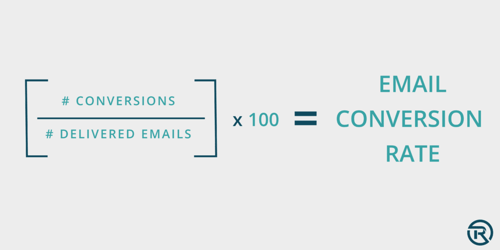 email conversion rate formula